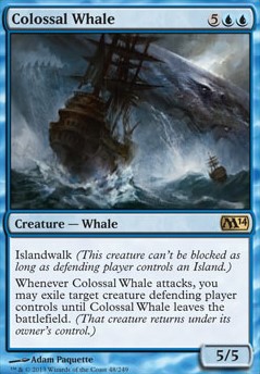 Colossal Whale feature for I'm walkin' on islands...  wo-oah